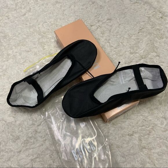 𝅺🆕 BLOCH Women's Dansoft Full Sole Leather Ballet Slipper/Shoe 3B - Picture 1 of 4